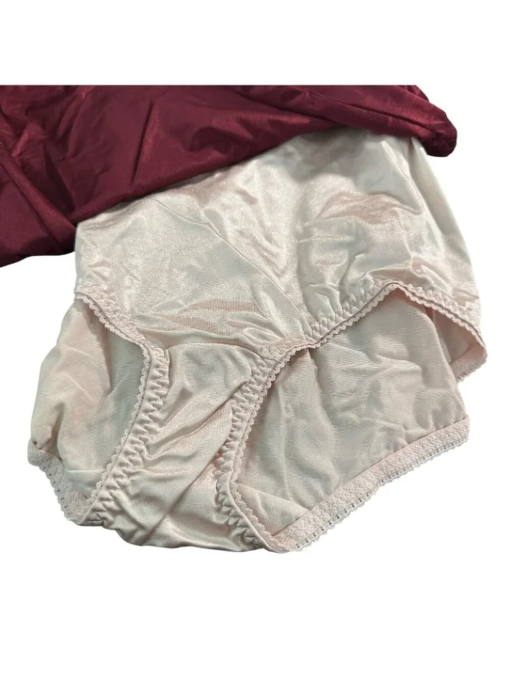 VANITY FAIR 3 Pack Radiant Women’s 3XL 10 Undershapers Hi-Cut Satin Briefs NEW
